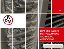 Tablet Screenshot of dbmcoils.com